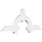 Ekena Millwork Ericson Architectural Grade PVC Gable Bracket, 48"W x 18"H x 2"D x 4"F, 9/12 Pitch GBP048X18X0204ERI00 - alternate 1